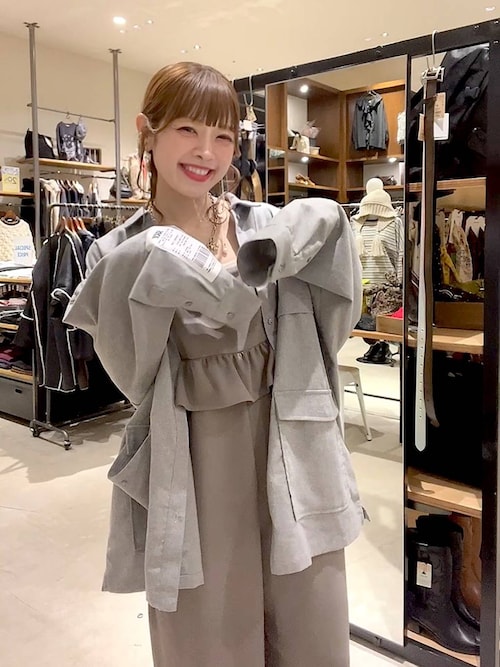 セール】ノビノビフリルキャミサロペット（サロペット/オーバーオール