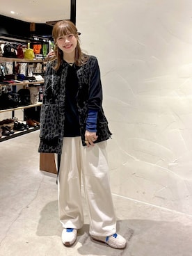 「アイテム（バレッタ/ヘアクリップ）」を使った、みきてぃ24さん（レディース・158cm）の冬コーディネート