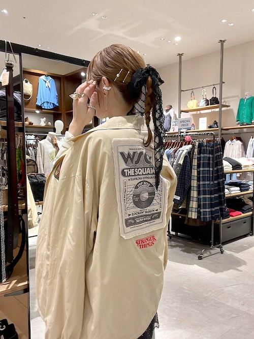 STRANGER THINGS】コラボ アソートコーチジャケット（ナイロン