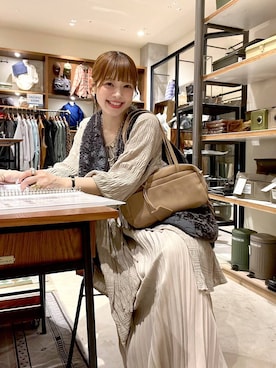 「JEANASIS（ジーナシス）のアイテム」を使った、みきてぃ24さん（レディース・158cm）の秋コーディネート