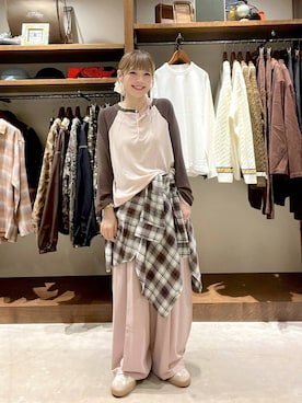 「HARE（ハレ）のアイテム」を使った、みきてぃ24さん（レディース・158cm）の秋コーディネート