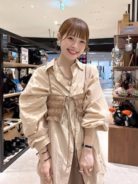 「アイテム（その他トップス）」を使った、みきてぃ24さん（レディース・158cm）の夏コーディネート
