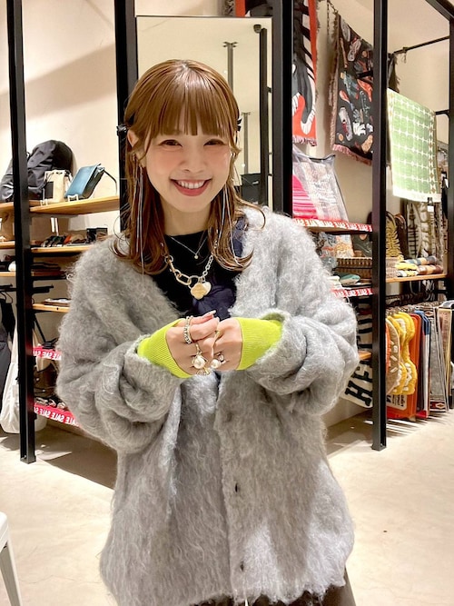 セール】フラッフィーブラッシュVカーディガン（カーディガン/ボレロ