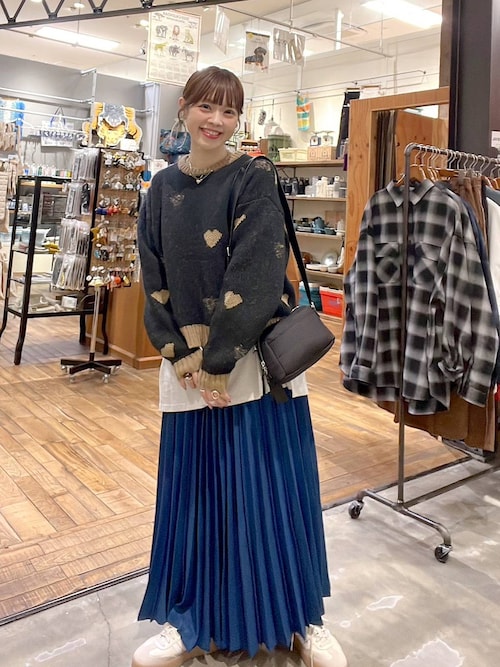 セール】ハートジャガードニットプルオーバー（ニット/セーター