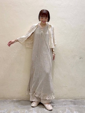「niko and...（ニコアンド）のアイテム（パンツ）」を使った、みきてぃ24さん（骨格ウェーブ・レディース・158cm）の夏コーディネート