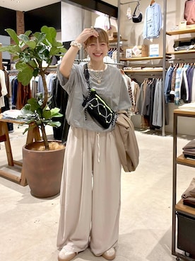 「ネックレス」｜みきてぃ24さん（レディース・158cm）の春コーディネート