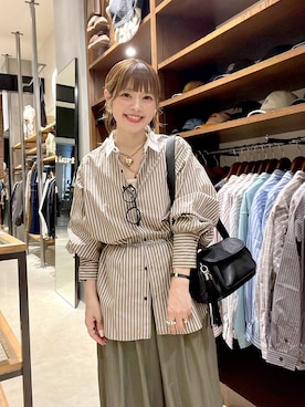 「niko and...（ニコアンド）のアイテム」を使った、みきてぃ24さん（レディース・158cm）の夏コーディネート