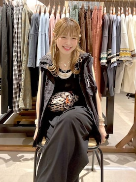 「ネックレス」｜みきてぃ24さん（レディース・158cm）の春コーディネート