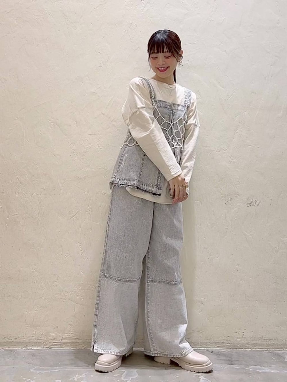2WAYビーズビスチェを使った人気ファッションコーディネート - WEAR
