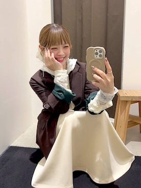 「ナチュラル」｜みきてぃ24さん（レディース・158cm）の秋コーディネート