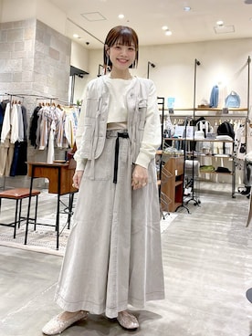 「niko and...（ニコアンド）のアイテム（アクセサリー）」を使った、みきてぃ24さん（骨格ウェーブ・レディース・158cm）の冬コーディネート