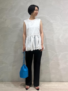 michiko.iさん（レディース・160cm）の夏コーディネート