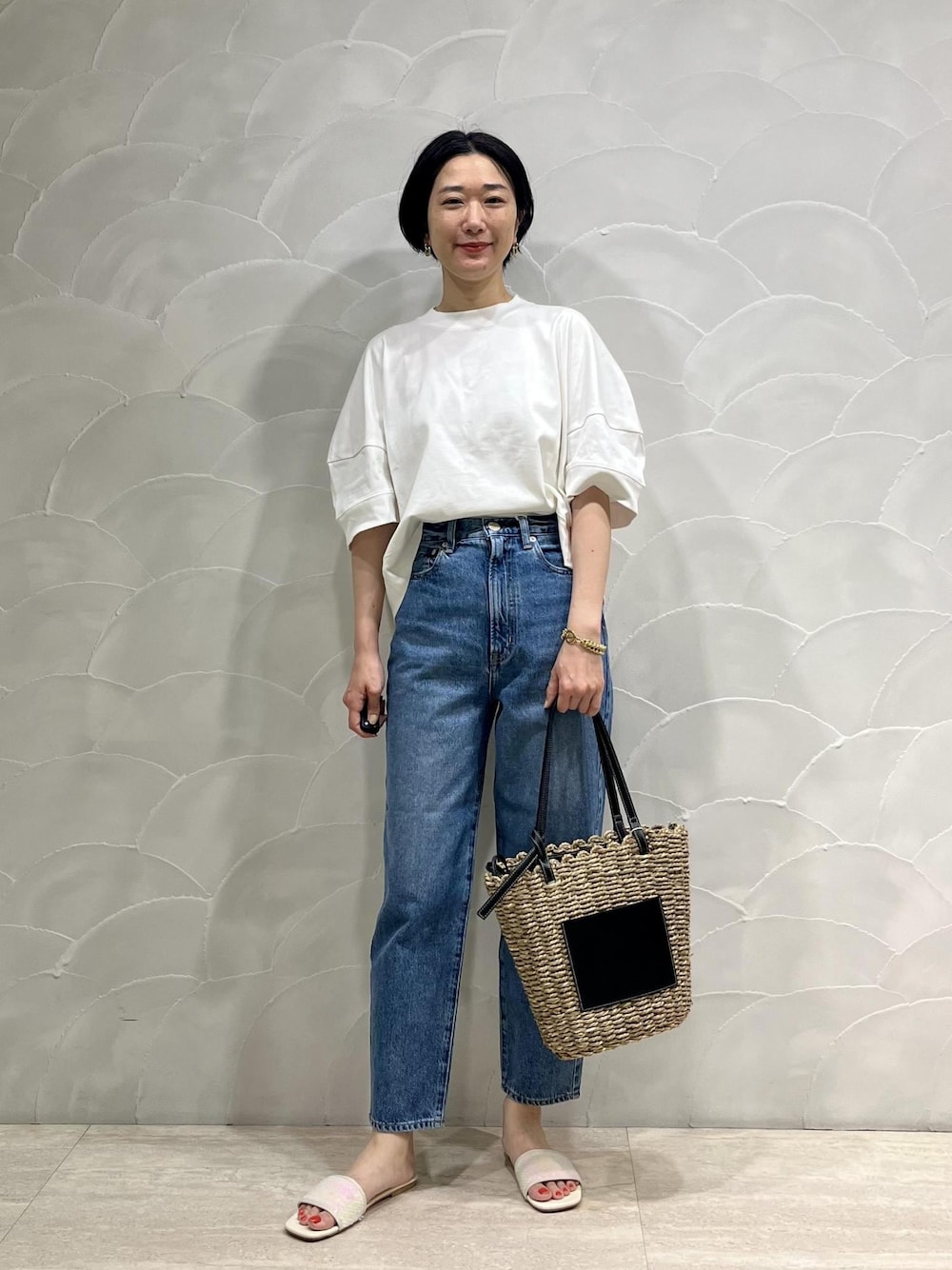 【NEEDBY】LISA FIT HIGHRISE TAPERED ADAM ET ROPE'（アダムエロペ）の「【NEEDBY】LISA FIT HIGHRISE