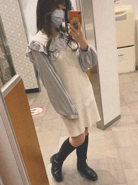 はるさん（レディース・156cm）の冬コーディネート