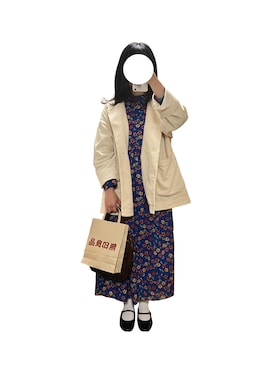 「fig Ｌondon（フィグロンドン）のアイテム」を使った、◯さん（レディース・150cm）の春コーディネート