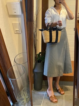 ®️さん（レディース・163cm）の夏コーディネート