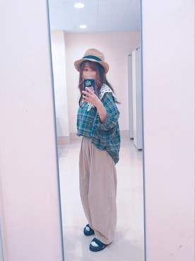 ゆうさん（レディース・151cm）の夏コーディネート