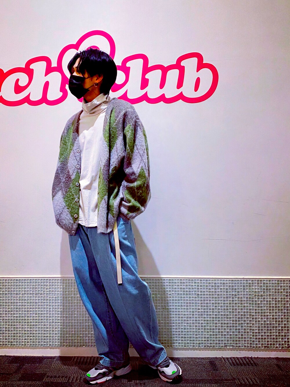 LAD MUSICIAN(ラッドミュージシャン)の「ARGYLE MOHAIR LAD MUSICIAN(ラッドミュージシャン)の「ARGYLE MOHAIR