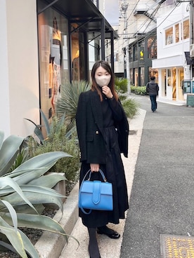 「重ね着ベストシーズン」｜「アイテム（バレエシューズ）」を使った、ayumiさん（レディース・162cm）の秋コーディネート