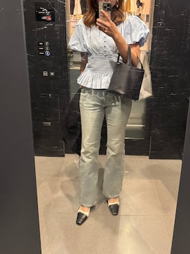 「HERMES（エルメス）のアイテム」を使った、りさるるさん（レディース・168cm）の春コーディネート