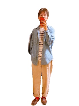 「BIG YANK（ビッグヤンク）のアイテム」を使った、jhonnyさん（メンズ・170cm）の夏コーディネート