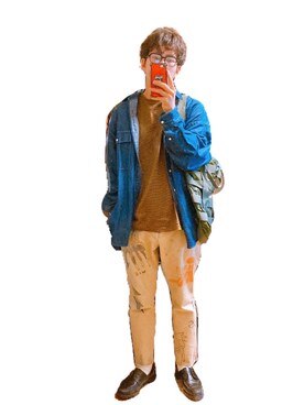 「ペイント」｜「アイテム（ジャケット/アウター）」を使った、jhonnyさん（メンズ・170cm）の夏コーディネート