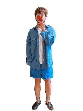 「BIG YANK（ビッグヤンク）のアイテム」を使った、jhonnyさん（メンズ・170cm）の夏コーディネート