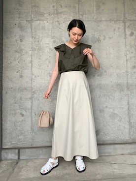 オオノさん（レディース・162cm）の夏コーディネート