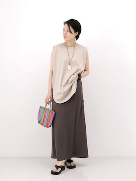 オオノさん(レディース・162cm)の夏コーディネート