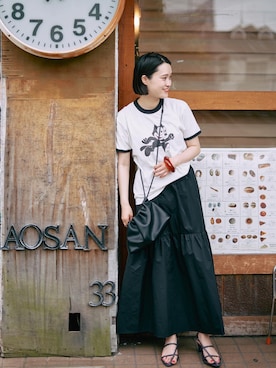 オオノさん（レディース・162cm）の夏コーディネート