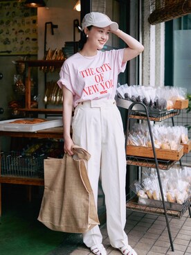 オオノさん（レディース・162cm）の夏コーディネート