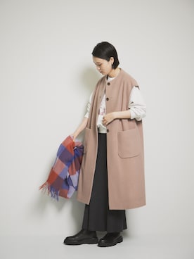 オオノさん（レディース・162cm）の冬コーディネート