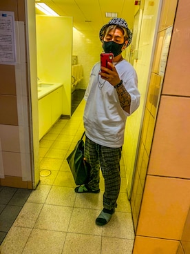 「トイレから失礼しやす」｜jorgeさん（メンズ・169cm）の夏コーディネート