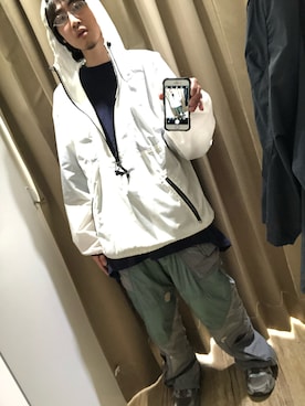 「NIKE（ナイキ）のアイテム（パンツ）」を使った、xxiao_maaさん（メンズ・174cm）の春コーディネート