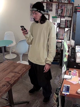 「grounds（グラウンズ）のアイテム」を使った、xxiao_maaさん（メンズ・174cm）の春コーディネート