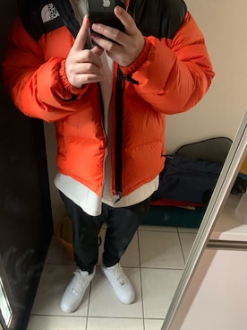 「THE NORTH FACE（ザノースフェイス）のアイテム（その他アウター）」を使った、Yoshiki  Utsumiさん（メンズ・173cm）の秋コーディネート
