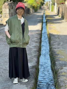 anさん（レディース・155cm）の秋コーディネート