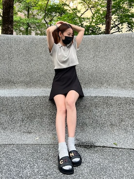 「chanel」｜「アイテム（ワンピース/ドレス）」を使った、Moni ◡̈さん（レディース・155cm）の春コーディネート