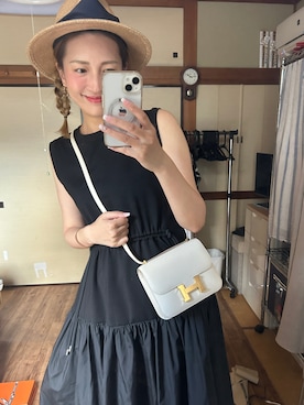 「Athena New York（アシーナニューヨーク）のアイテム」を使った、yoyoさん（レディース・168cm）の夏コーディネート