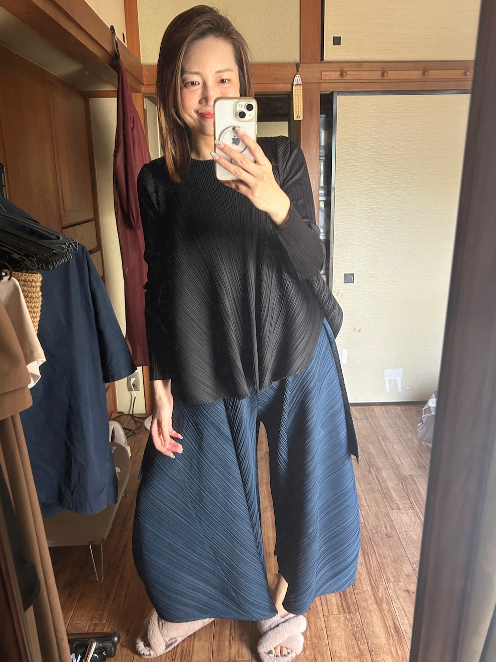 15日まで値下プリーツプリーズPLEATSPLEASE オールインワンサロペット 中古・古着通販】PLEATS PLEASE (プリーツプリーズ) FLUFFY