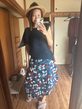 「アイテム（オールインワン・サロペット）」を使った、yoyoさん（レディース・168cm）の秋コーディネート
