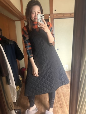 「ISSEY MIYAKE（イッセイミヤケ）のアイテム」を使った、yoyoさん（レディース・168cm）の秋コーディネート