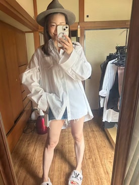 「Sacai（サカイ）のアイテム」を使った、yoyoさん（レディース・168cm）の秋コーディネート