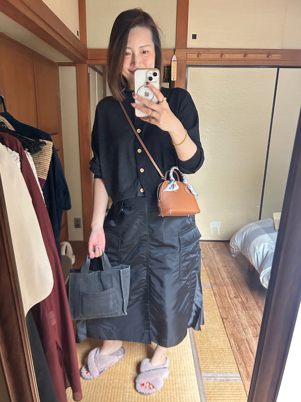 ENFOLD　カーディガン　羽織り　ブラック　ファスナー ENFÖLD OFFICIAL ONLINE STORE | エンフォルド公式通販