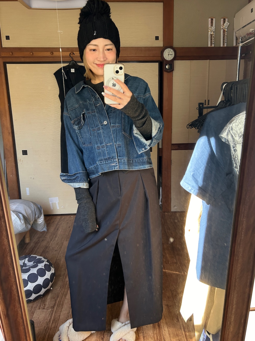 ROSE BUD（ローズバッド）の「(ROSE BUD) 後ろ開きビッグポケット 