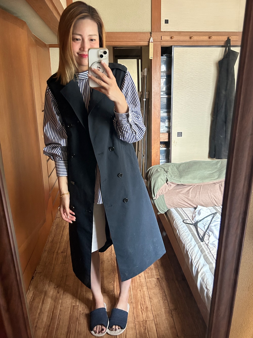 Minimal Satin パンツ（スラックス）｜Deuxieme Classe
