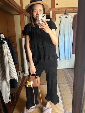 HERMESのショルダーバッグを使った人気ファッション