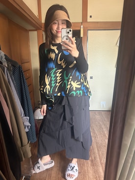 「LANVIN（ランバン）のアイテム」を使った、yoyoさん（レディース・168cm）の春コーディネート