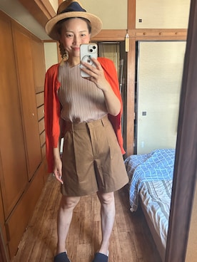 「Athena New York（アシーナニューヨーク）のアイテム」を使った、yoyoさん（レディース・168cm）の夏コーディネート