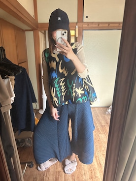 「アイテム（オールインワン・サロペット）」を使った、yoyoさん（レディース・168cm）の秋コーディネート